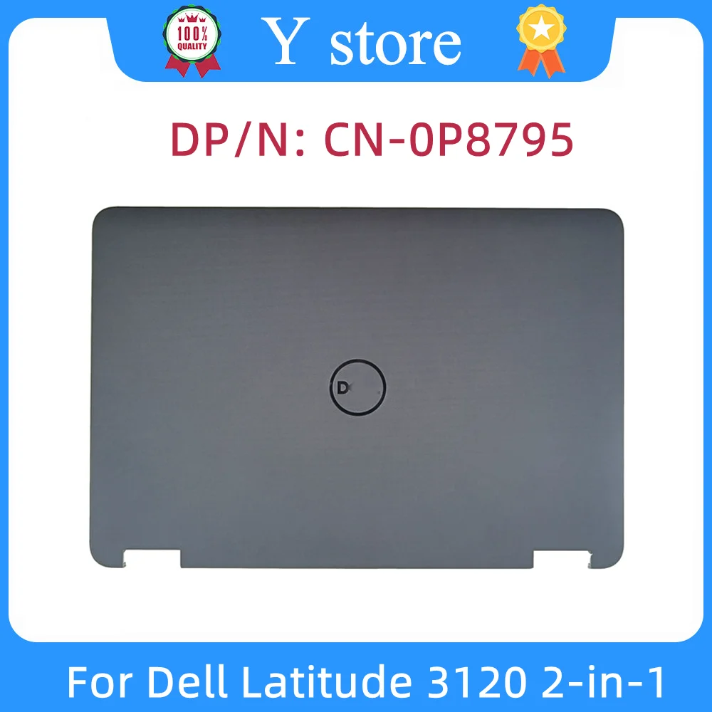 New P8795 0P8795 AP30F000600 AP30F000601 For Dell Latitude 3120 2-in-1 Laptop LCD Top Cover LCD Back Cover A Shell Black