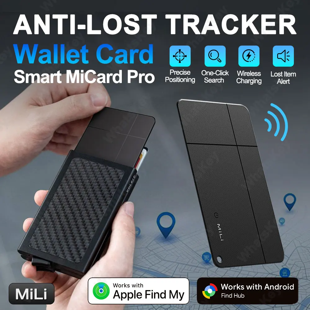 Dual System IOS Gps Tracker Google Find My Android Find My Portable Gps Tracking Device Anti-Lost Alarm Google Airtag