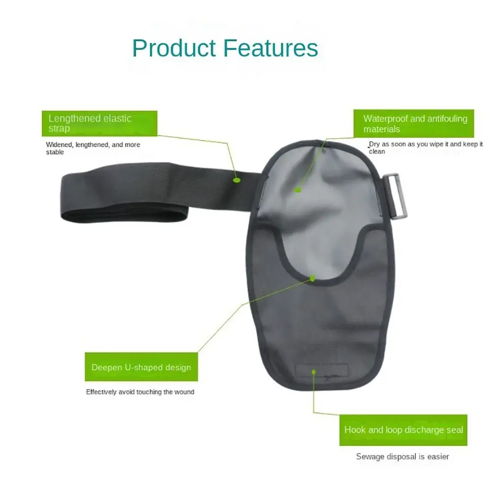 Ostomy Bag Covers with Adjustable Elastic Ostomy Support Belt Colostomy Pouch Cover for Stoma Ileostomy Urostomy Supplies