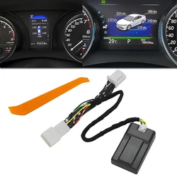 Sistema de control de presión de neumáticos, alarma de seguridad automática con pantalla LCD Digital TPMS para Toyota Camry 2018-2023 Corolla RAV4 2019-23