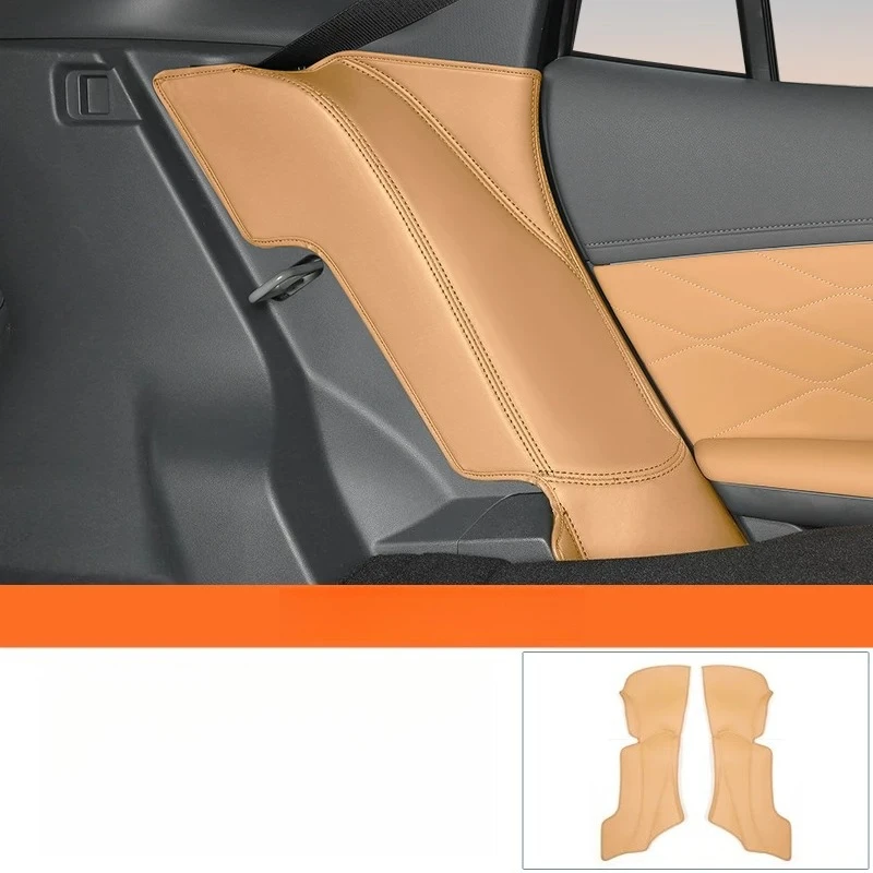 For Geely Galaxy Starship 7 Trunk Kick Guard C-pillar Tailgate Crash Protection Pad Interior Modification
