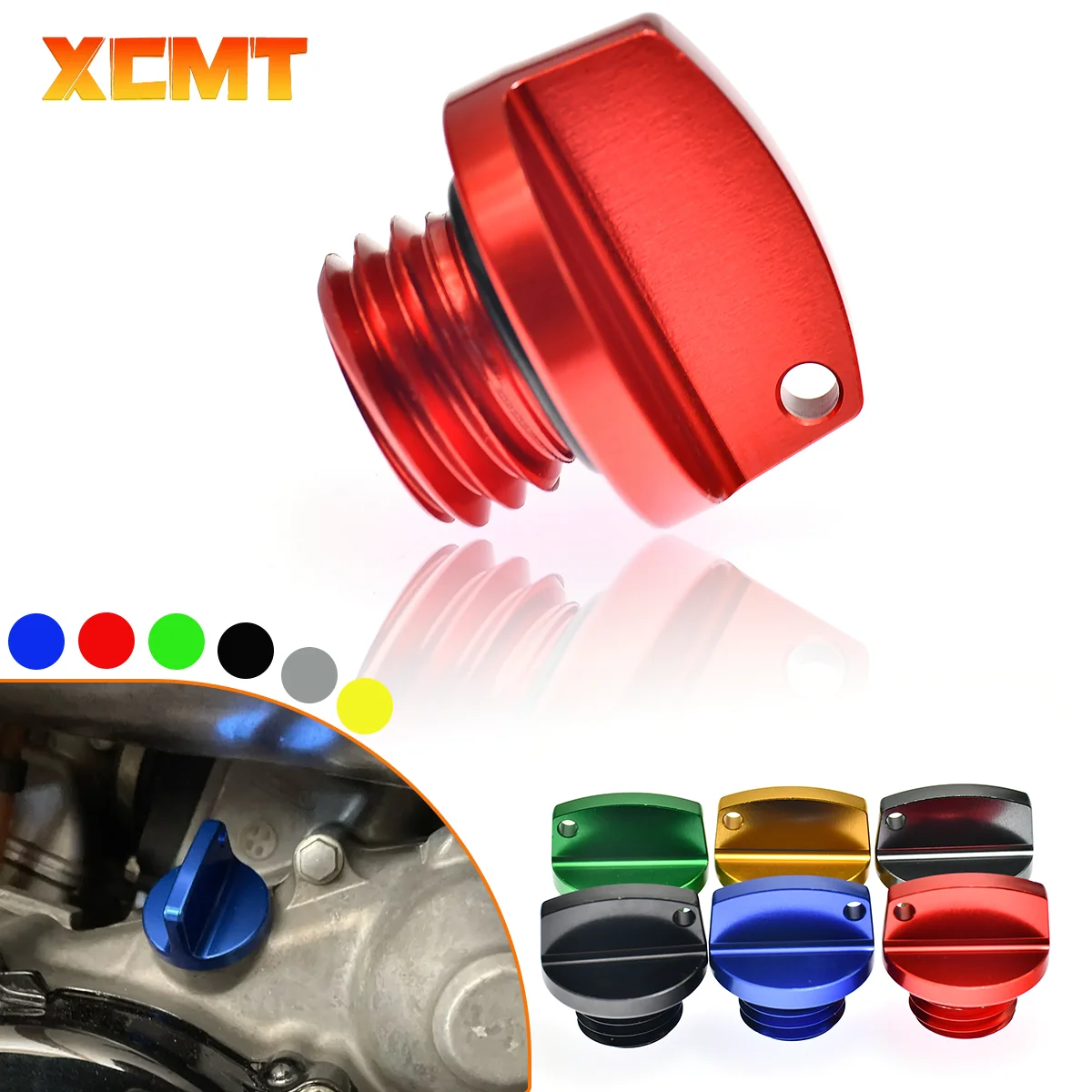 

M20*2.5 Oil Filler Cap Plug For Honda CB CBR 250F 300F 400F 500F 250RR 600RR 1000RR CRF CR For Suzuki Yamaha Kawasaki Ducati