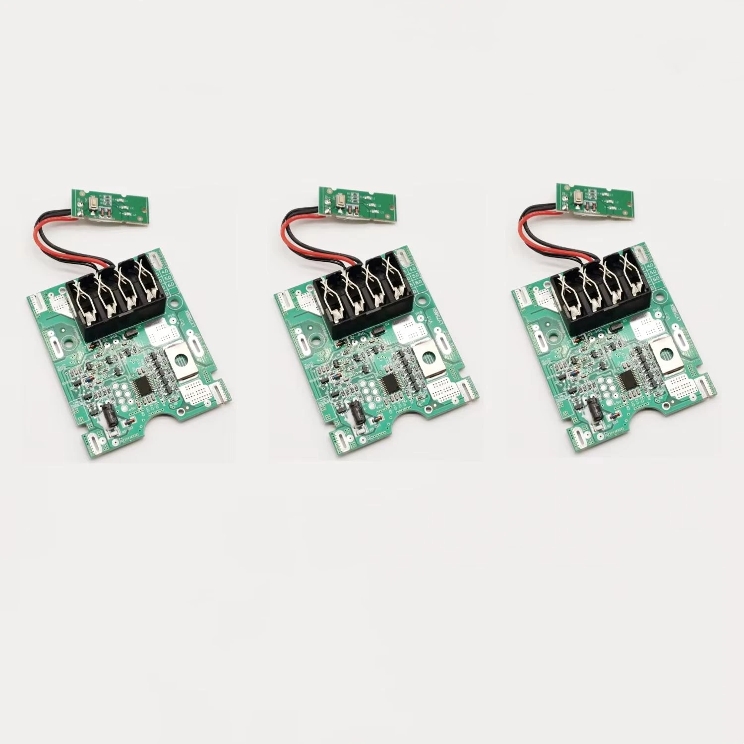 PCB BMS de repuesto de 3 unidades para herramienta eléctrica Parkside serie 20V iones de litio Akku 2000mAh 4000mAh PAP 20 A1, PAP 20 A3