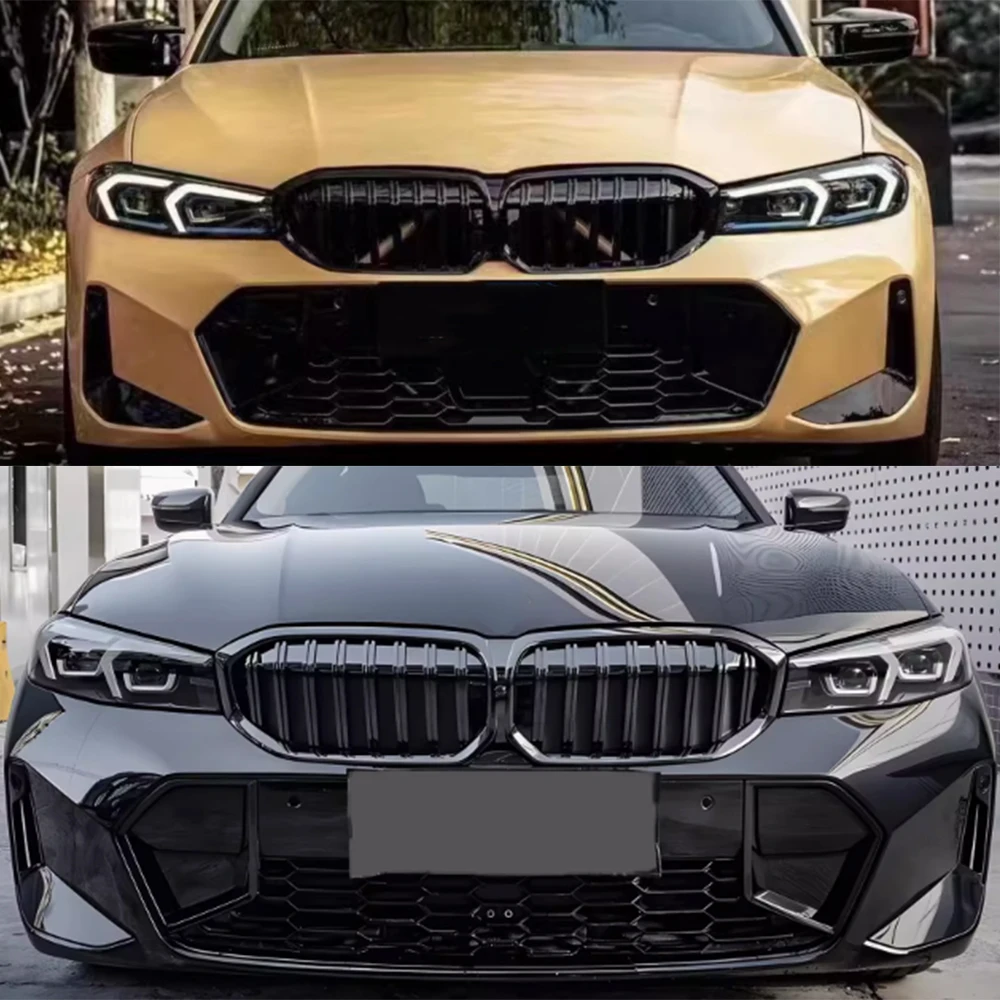 

Car Front Kidney Bumper Grill Facelift For BMW 3 Series G20 G21 LCI 318i 330i 320d M340i 2023 2024 Racing Grille Accessories