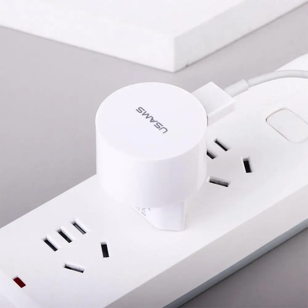 Dual USB Travel Charger Head Mobile Phone Adapter Min EU UK US Plug Dual Usb Round Charger Wall Charger Mobile Phone Charger