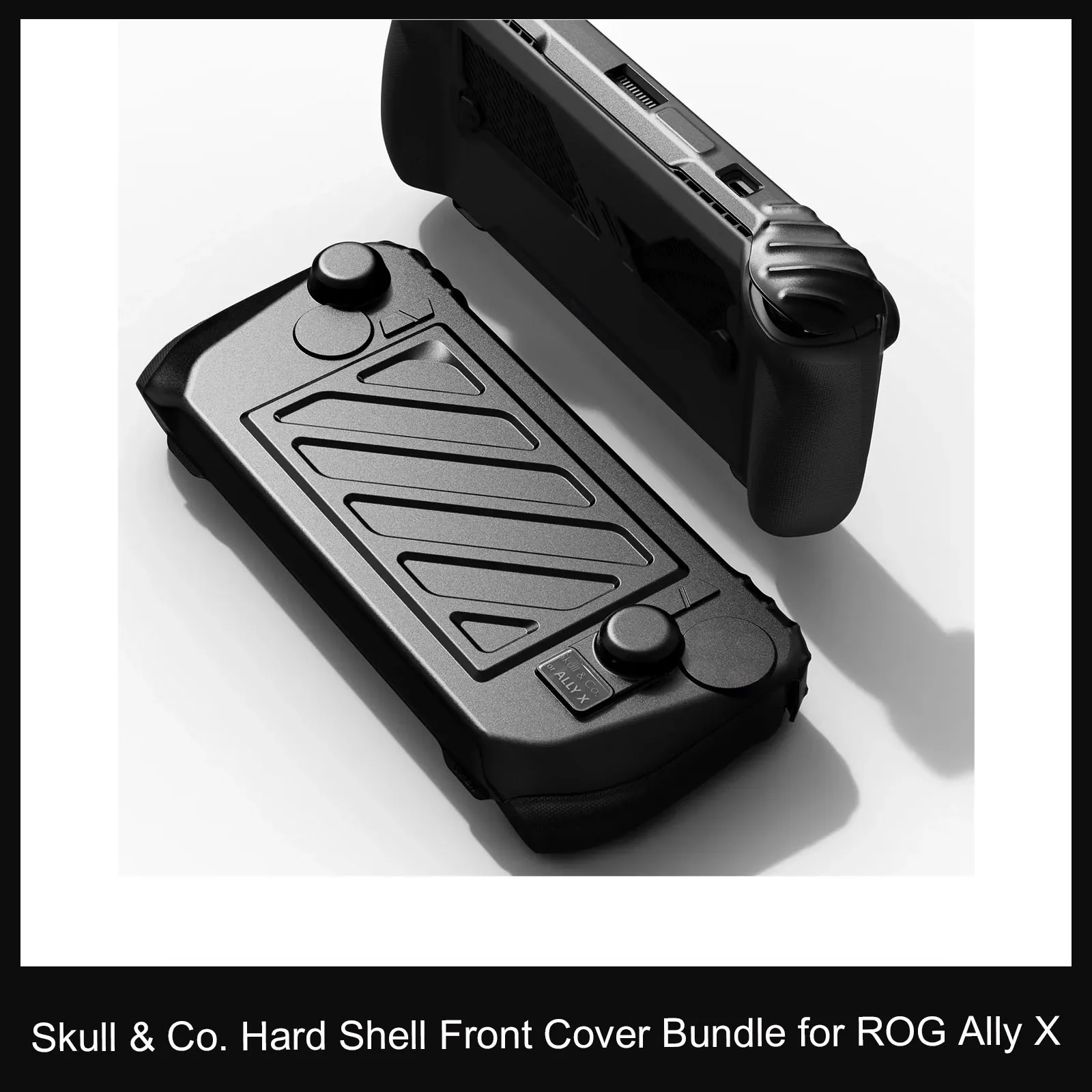 Skull & Co. Hard Shell Front Cover Bundle GripCase Portable Protective Case StandGrip for ROG Ally X Game Accessories