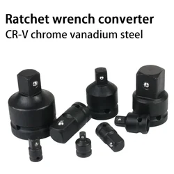 CR-V chrome vanadium steel Socket adapter ratchet wrench adapter 1/2 big fly turn 3/8 medium fly turn 1/4 small fly