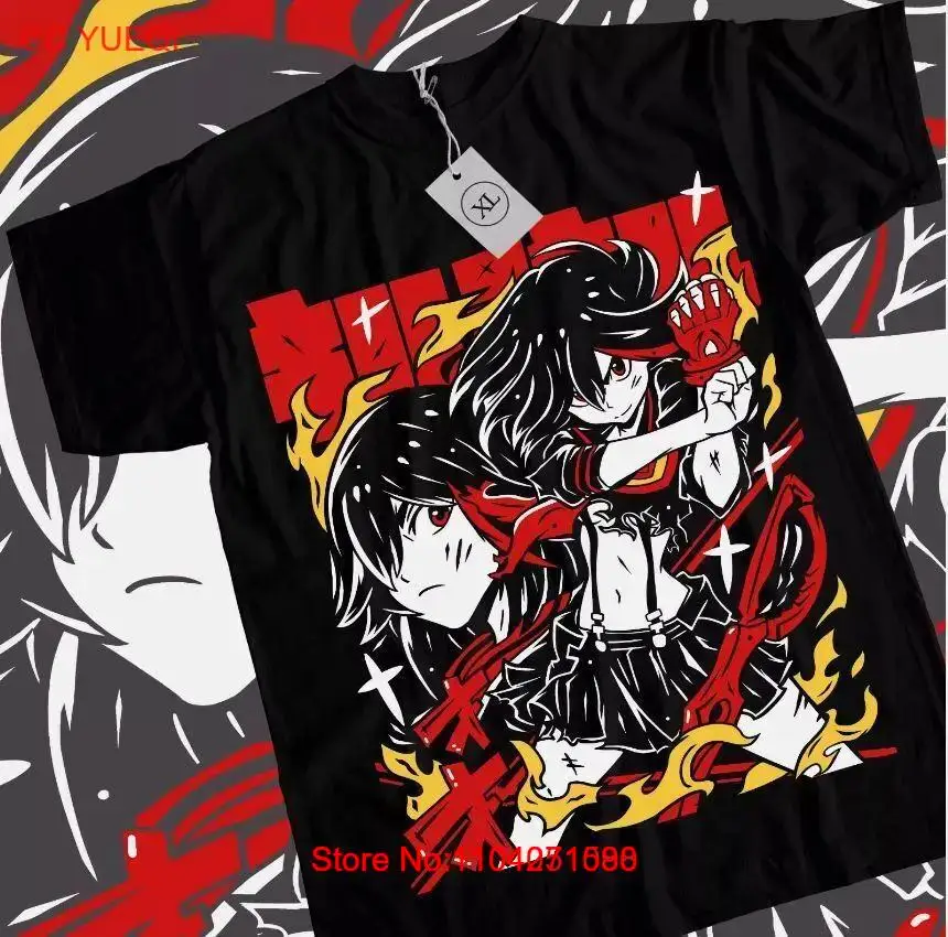 Kill la Kill Ryuko T-Shirt Girl anime ryuko matoi Senketsu Waifu Shirt All Size