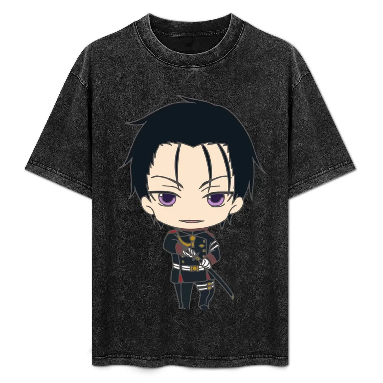 

Guren Ichinose chibi T-Shirt Long Lasting Casual T-Shirt