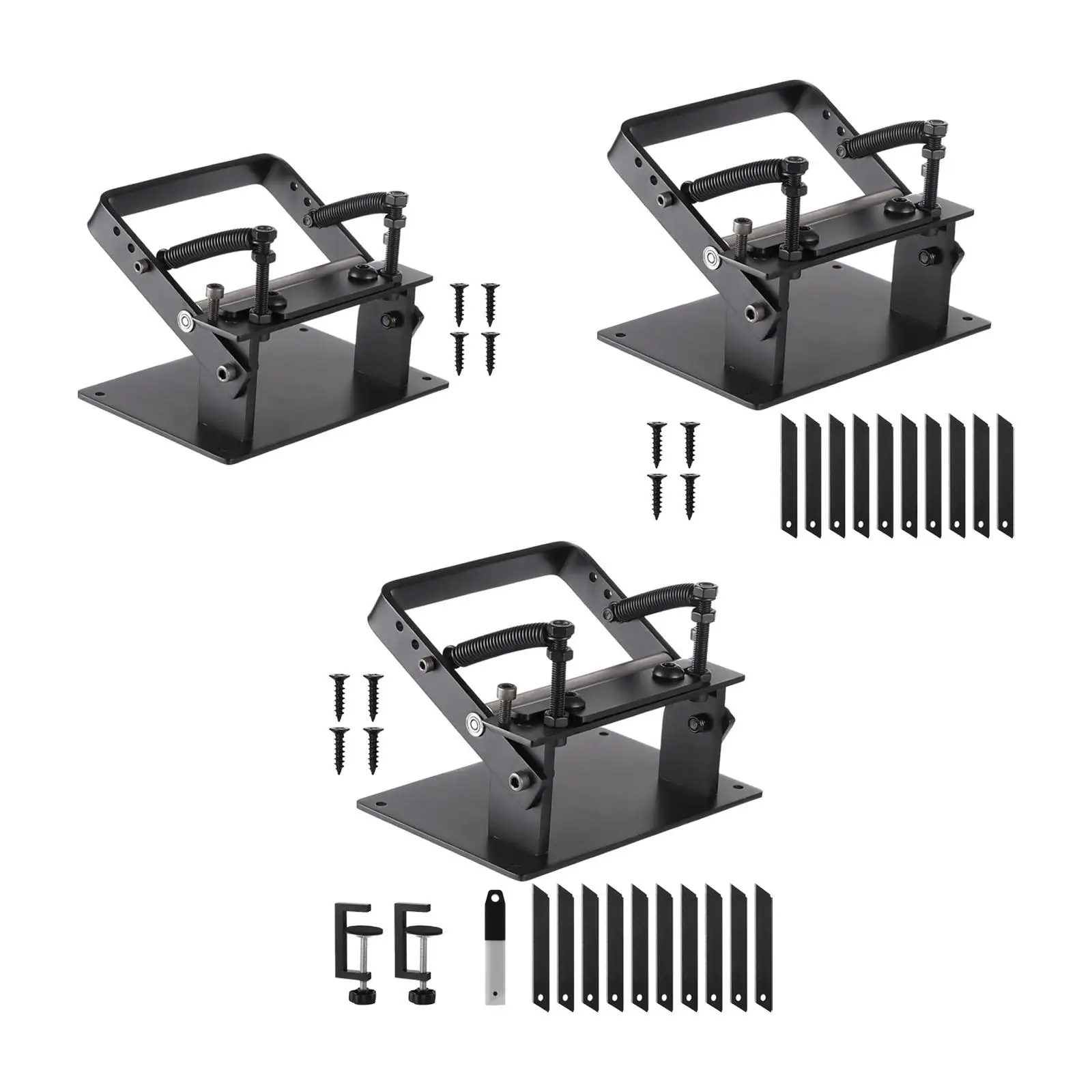

Leather Skiving Tool Manual Leather Peeling Machine Adjustable Stainless Steel Cutter for DIY Leathercraft Projects