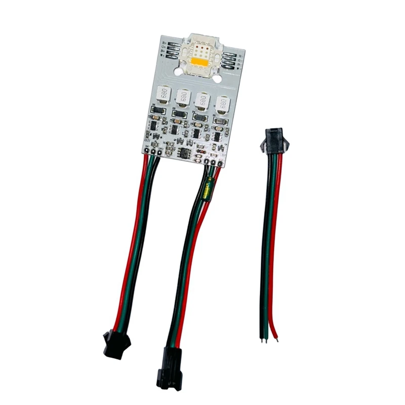 Módulo de píxeles LED direccionable UCS2904 12W RGBW de alta potencia Luz DC12V Entrada RGBW Luz LED digital para luces de inundación duraderas (A)