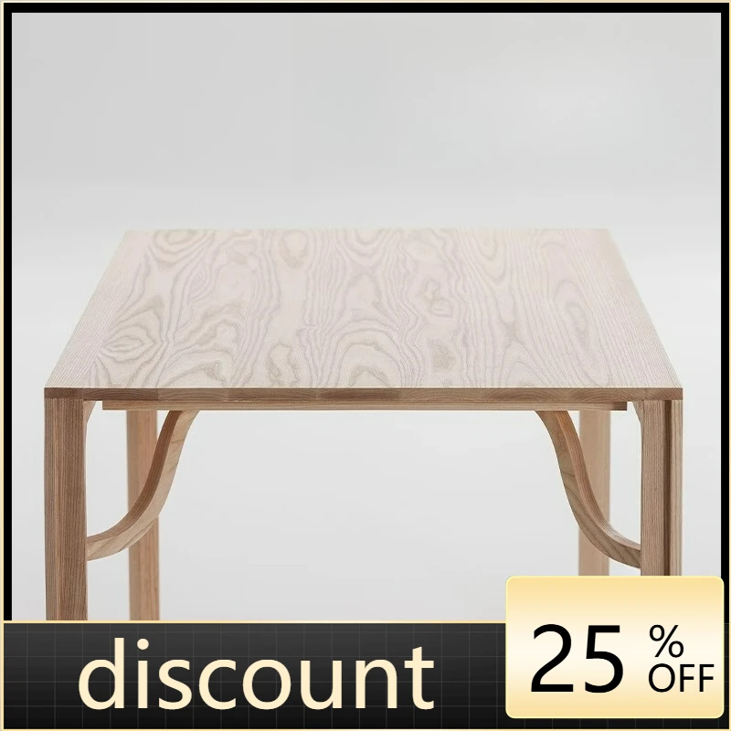 

LTT solid wood dining table desk computer desk office worker household small apartment modern and simple