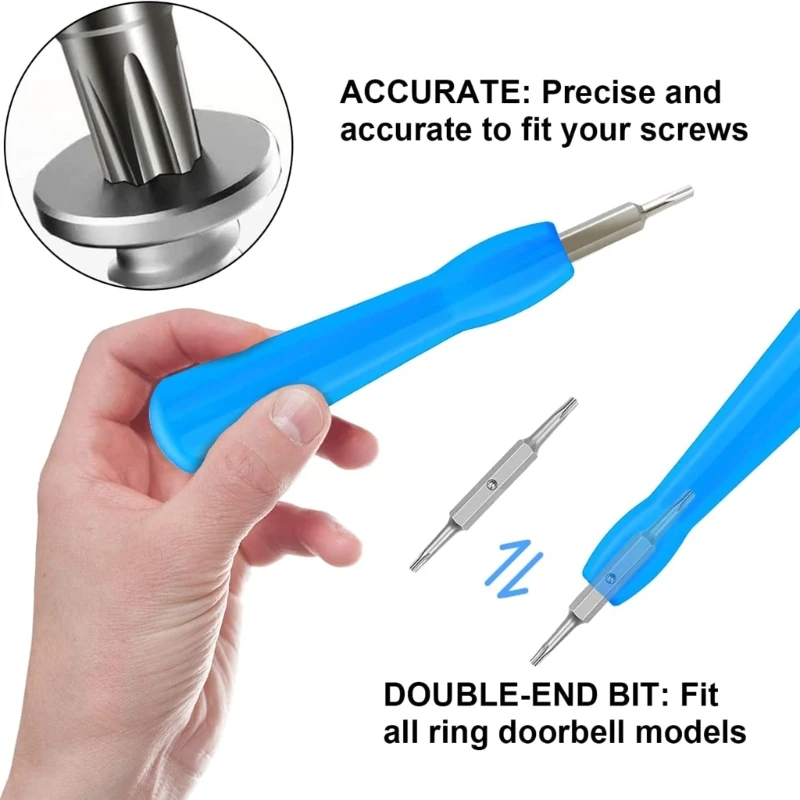 2 in 1 Ring Video Doorbell Screwdriver T6  Special Screw Driver Replacement Dropshipping