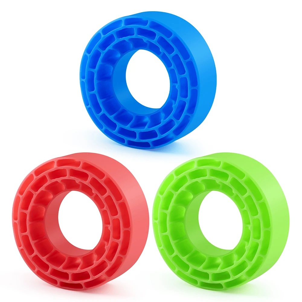 AXSPEED 4Pcs 1.3 inch Rubber Tires Silicone Insert Foam for Axial SCX24 1/24 TRX-4M 1/18 RC Crawler Car Upgrade Accessories Part
