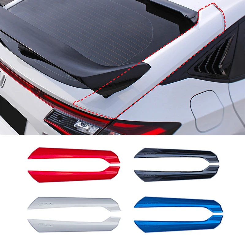 For Honda Civic 11th generation 2023 Style Hatchback TR Tail Wing With Bracket Fixed Wind Wing Spoiler Non-destructive Rear Wing