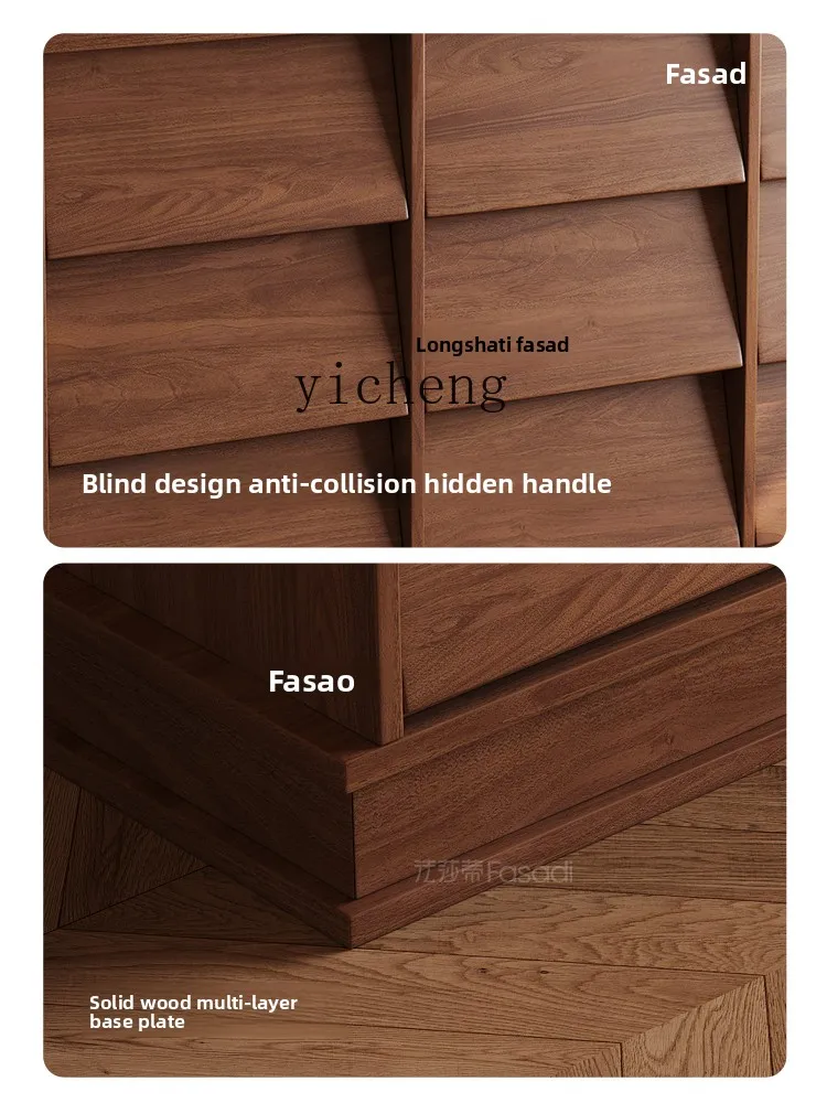 

LX Chest of Drawers Bedroom Bedside Storage Tea Cabinet Large Capacity Nine-Drawer Cabinet