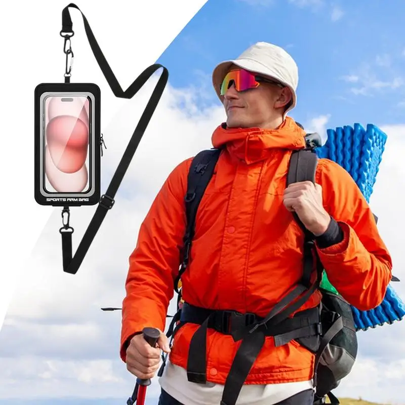러닝 암 밴드 러닝 용 핸드폰 암 밴드 방수 손목 가방 보관 가방 대부분의 스마트 폰용 손목 밴드 캐리어