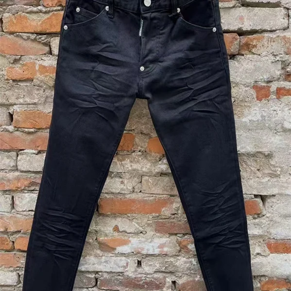 

Slim Fit Men's Denim orts with Patchwork Ripped Details Casual Breathable Youthful Sle Four Seasons Wear hine Waable