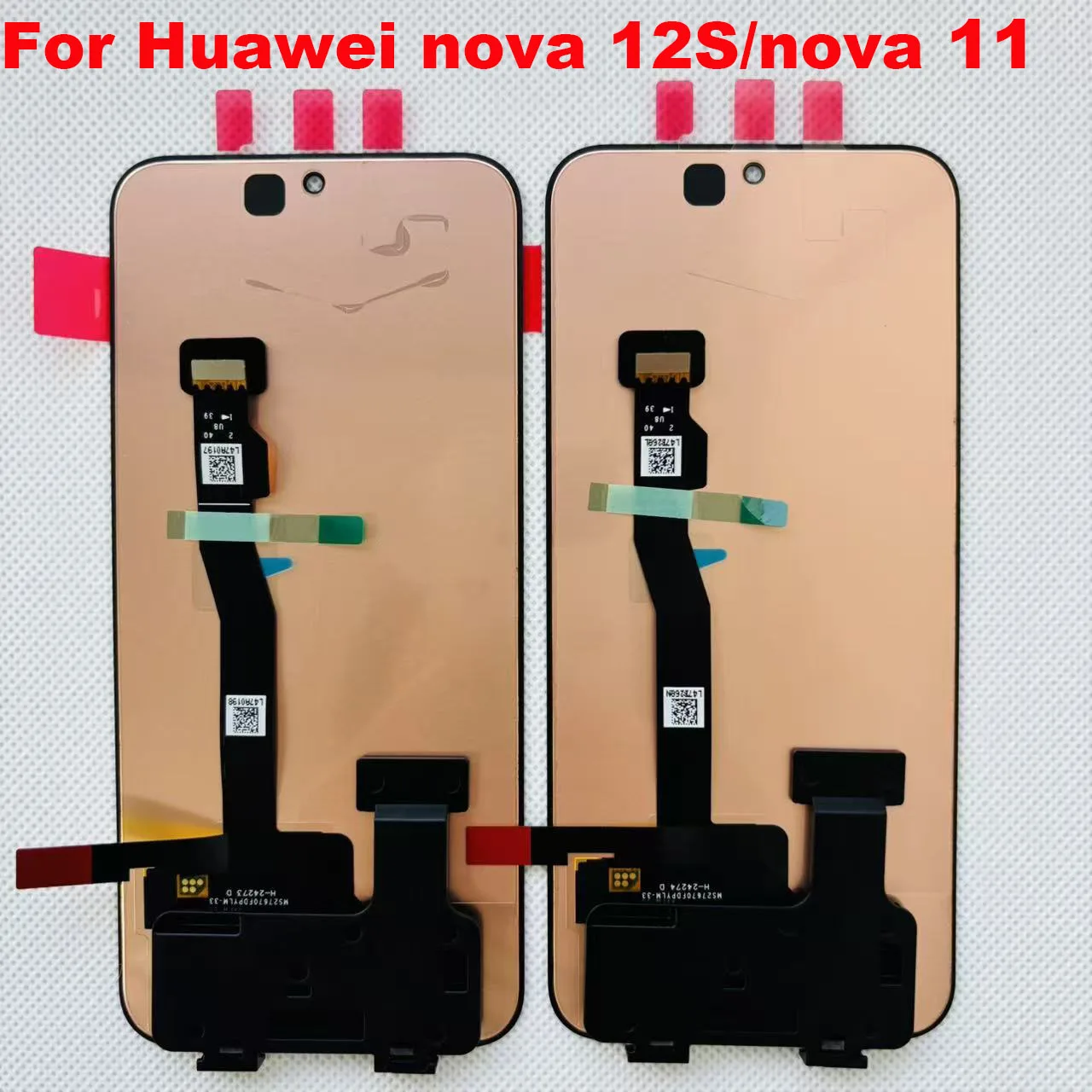 

6.7"Original New For Huawei nova 12S LCD Display Touch Screen Panel Digitizer Assembly For Huawei Nova 11 FOA-LX9 LCD With Frame