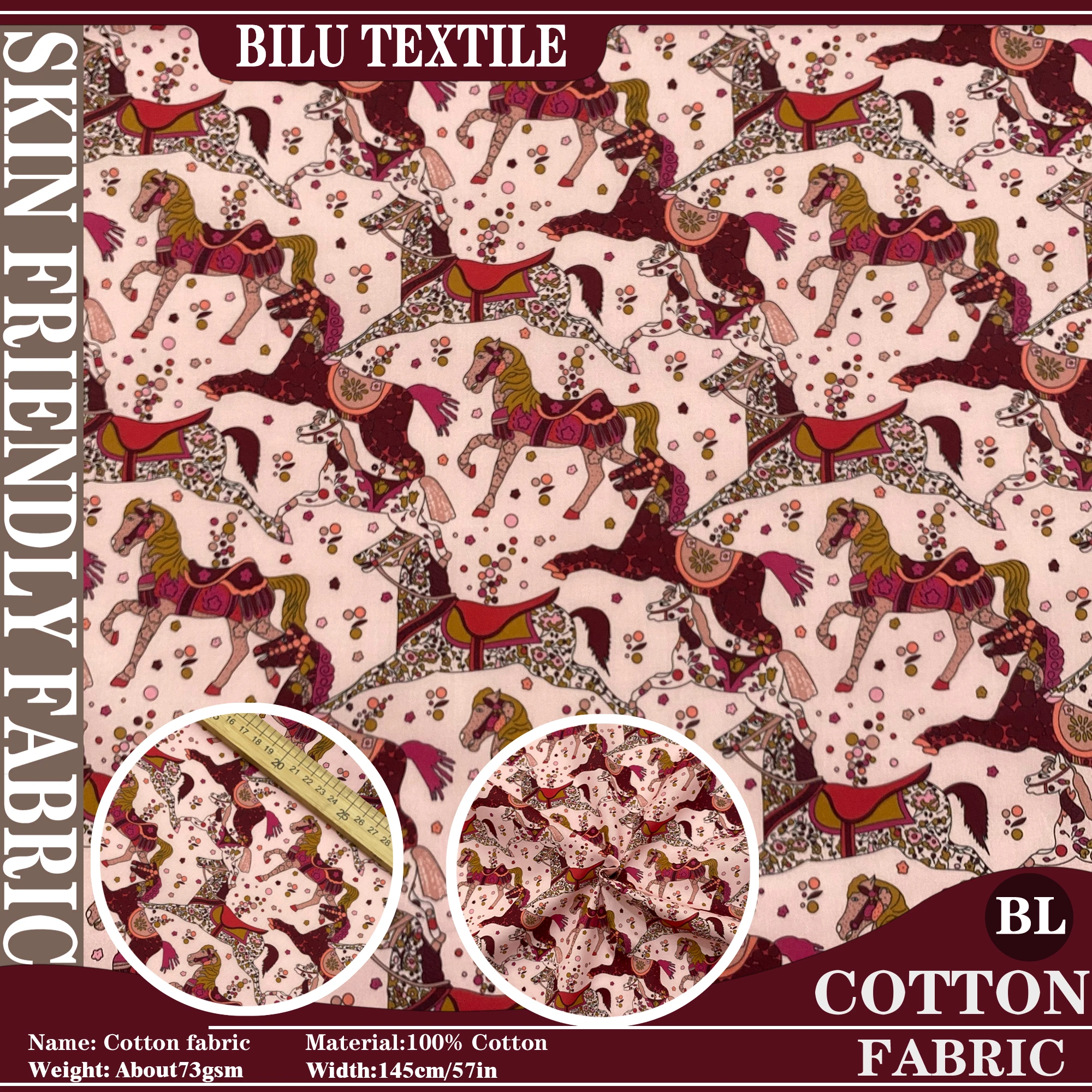 

100% хлопок, ткань My Little Pace Liberty Tana Lawn, поплин 80-х с принтом, для шитья, изготовления платьев, одежды, рукоделия, DIY