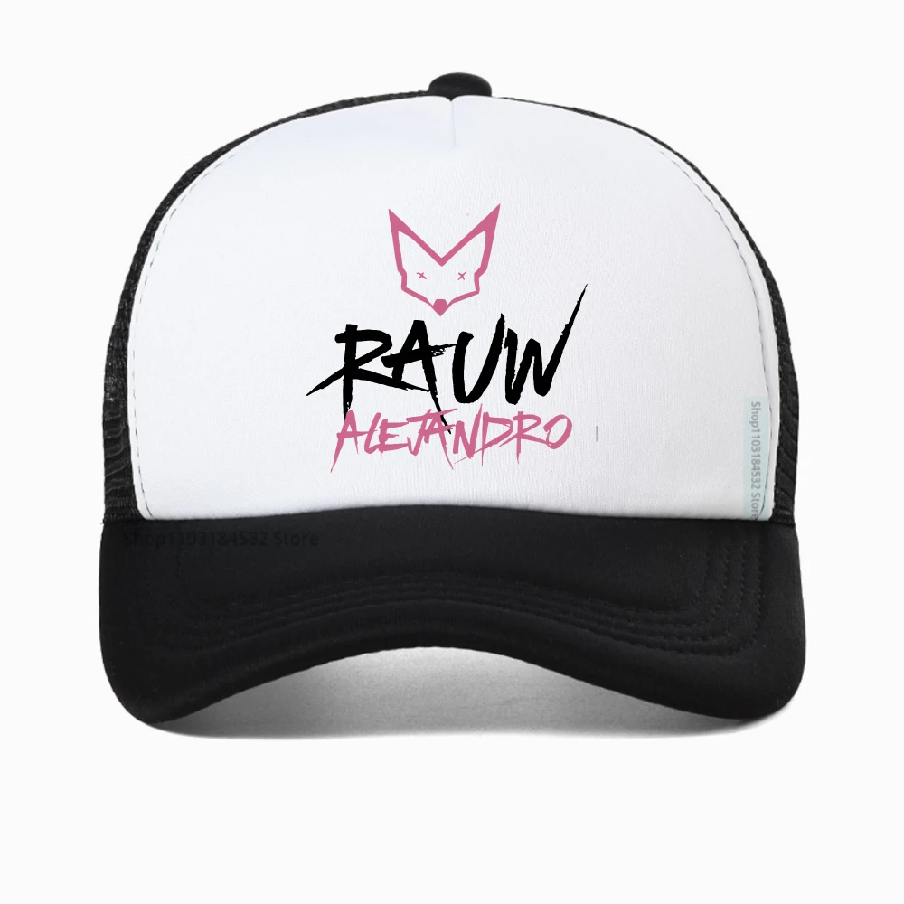 

Rauw Alejandro hat Cartoon Print Kawaii Baseball Cap Men Women Hip hop hat summer mesh breathable trucker hats