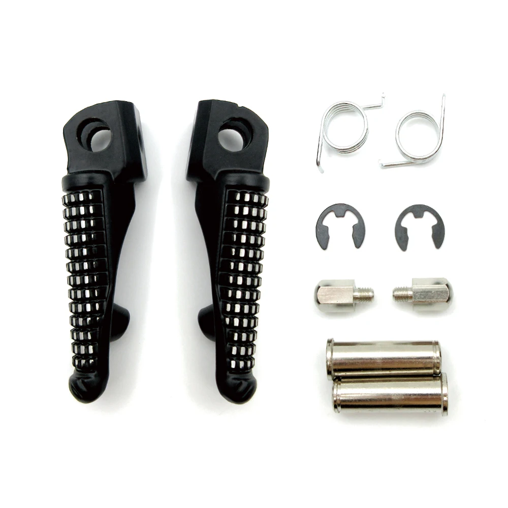 Motorcycle Front Foot Pegs Footrests For Kawasaki Ninja Z750 Z750S Z1000 Z1000SX ZX-6R ZX-10R 650R EX650 ER6N ER6F KLE650 Versys