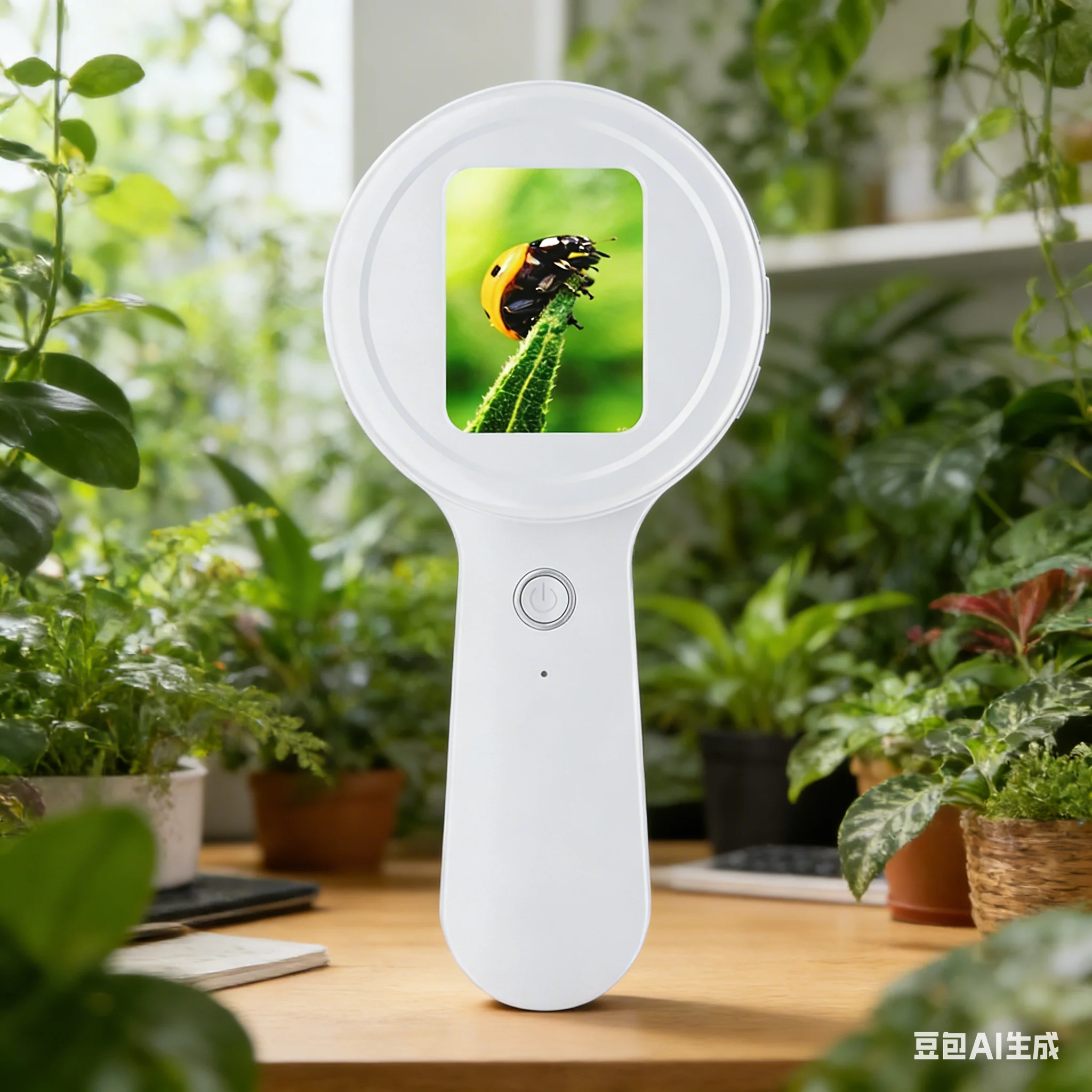 Portable Handheld Digital Microscope With Autofocus 2 IPS Screen &  200X Magnification High Definition Magnifying Glass