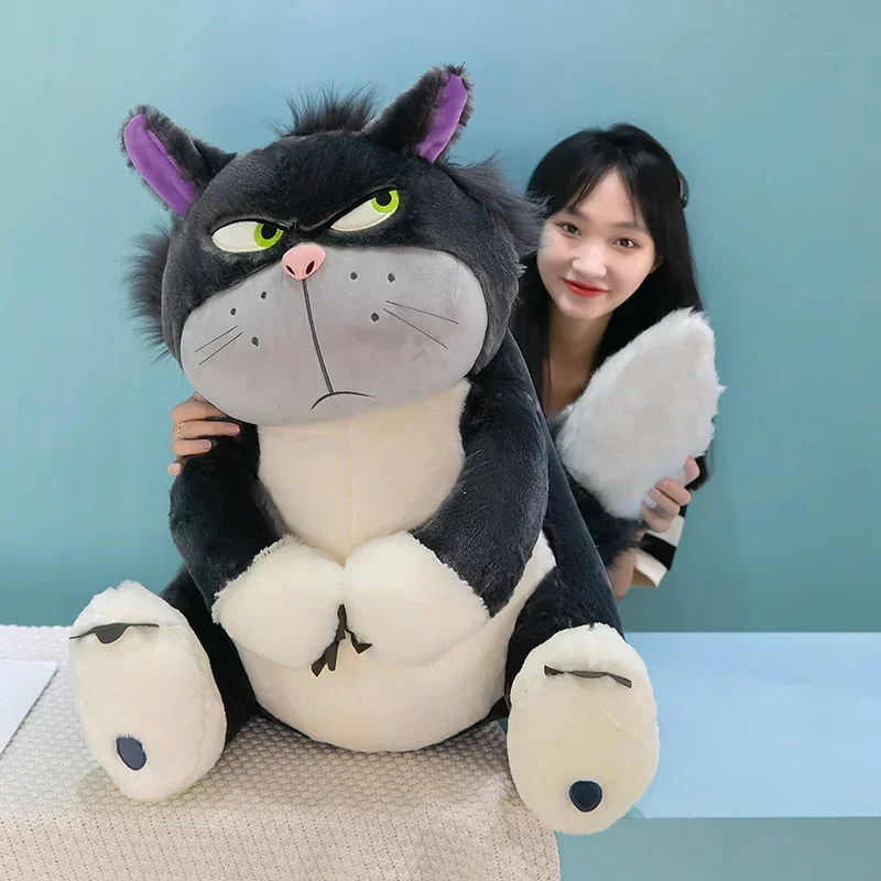 New 30-60cm Genuine Disney Lucifer Plush Toy Kawaii Stuffed Animal Plush Toys Japan Figaro Cinderella\'s Cat Birthday Gifts Toys