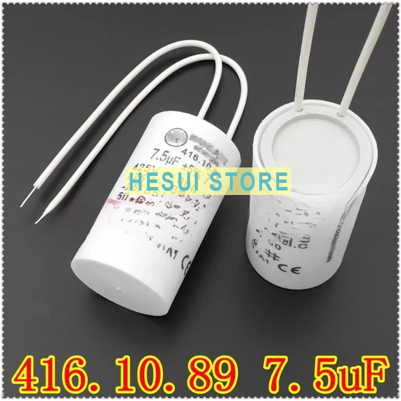 416.10.89 7.5uF 425-475V fan motor start-up capacitor
