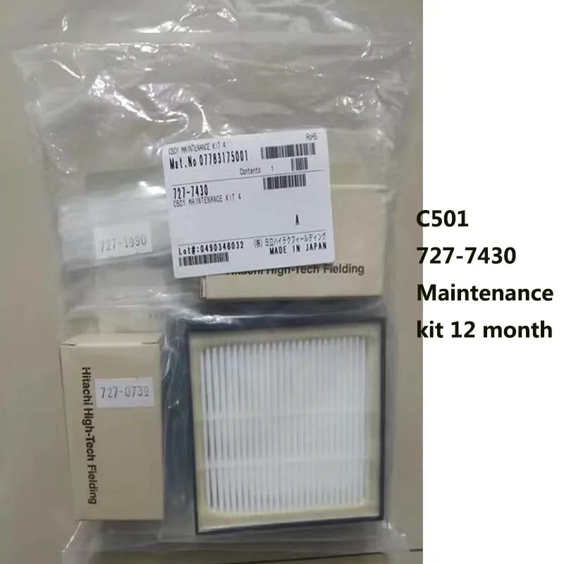 For Roche C501 Biochemical Analyzer 727-9122  6 month 727-7430 12 month maintenance kit