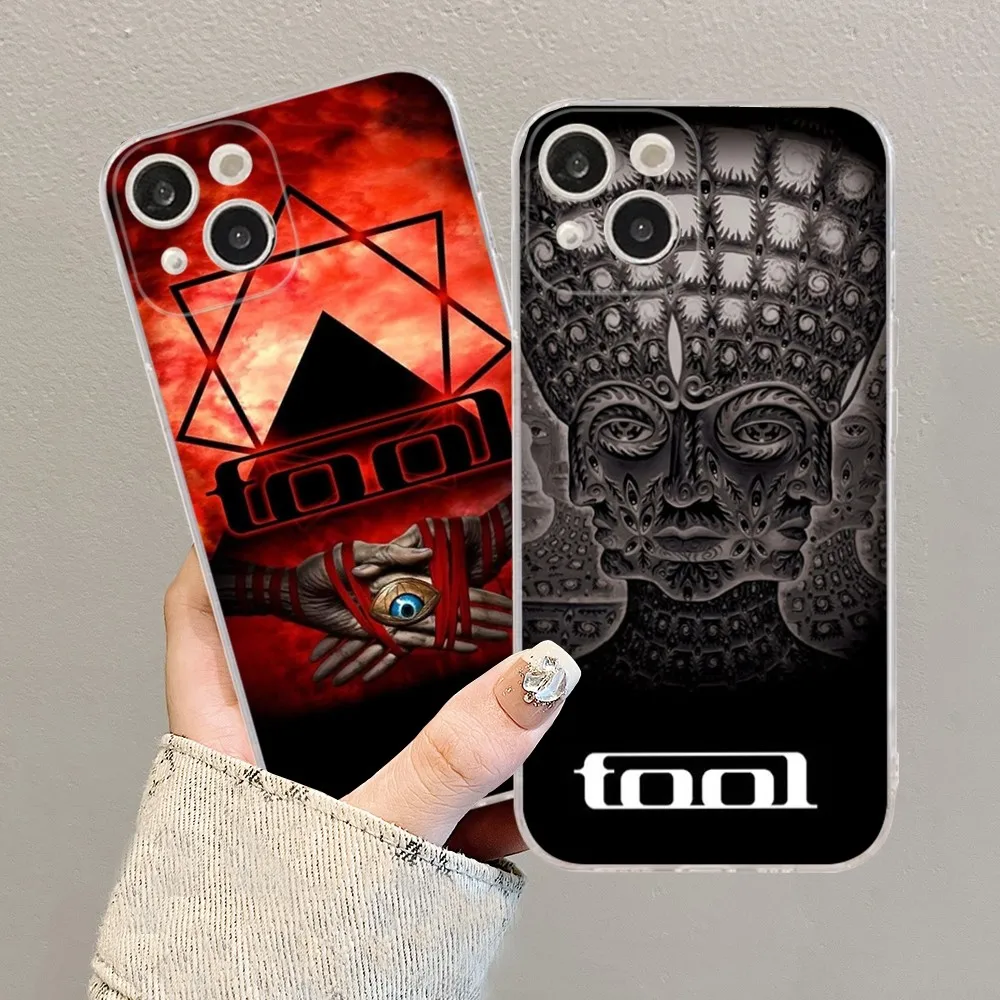 Band T-Tool Schism Phone Case For IPhone 16 15 8 7 6 6S Plus X SE XR XS 14 11 12 13 Mini Pro Max Mobile Case