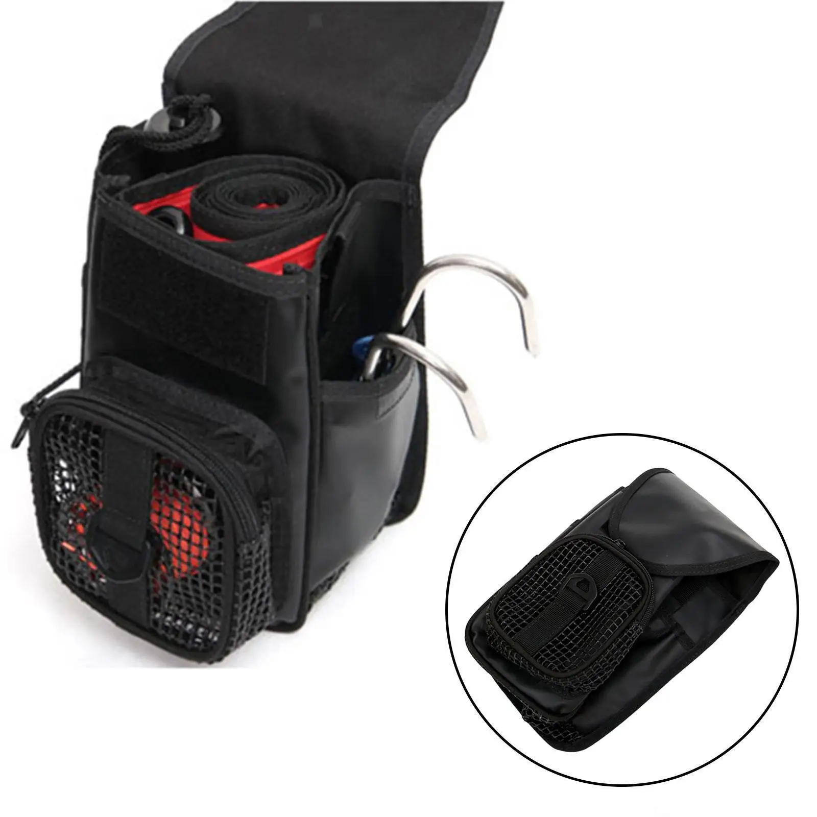 

Scuba Diving Mesh Bag Gear BCD Accessories Storage Carrying Bag Snorkeling Equipment Holder Carry Pouch