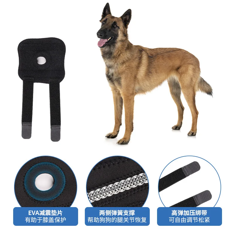 Pet Dog Leg and Knee Joint Protector, Patella Protection Helps with Recovery and Protects Ligaments and Joints for Dogs and Cats