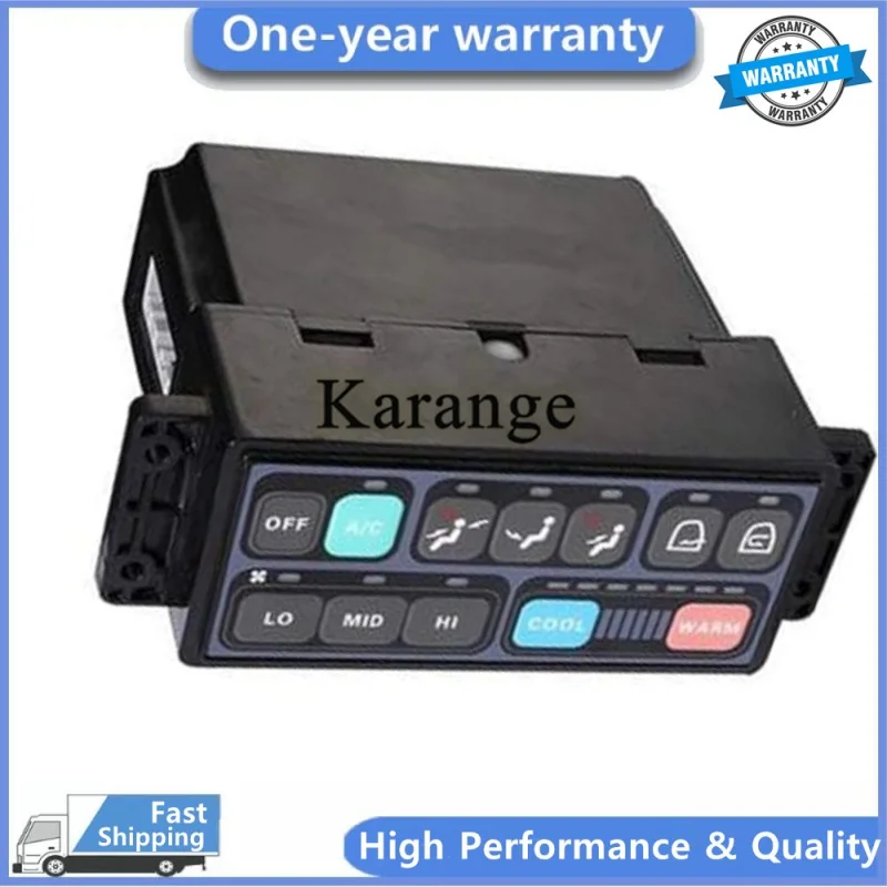 

Air Conditioning Control Panel 543-00049 54300049 for Doushan Daewoo Excavator 24V Air Conditioning Panel Excavator New