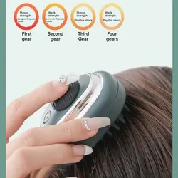 Mini Scalp Conductive Comb Electric Liquid Dispensing Massage Comb