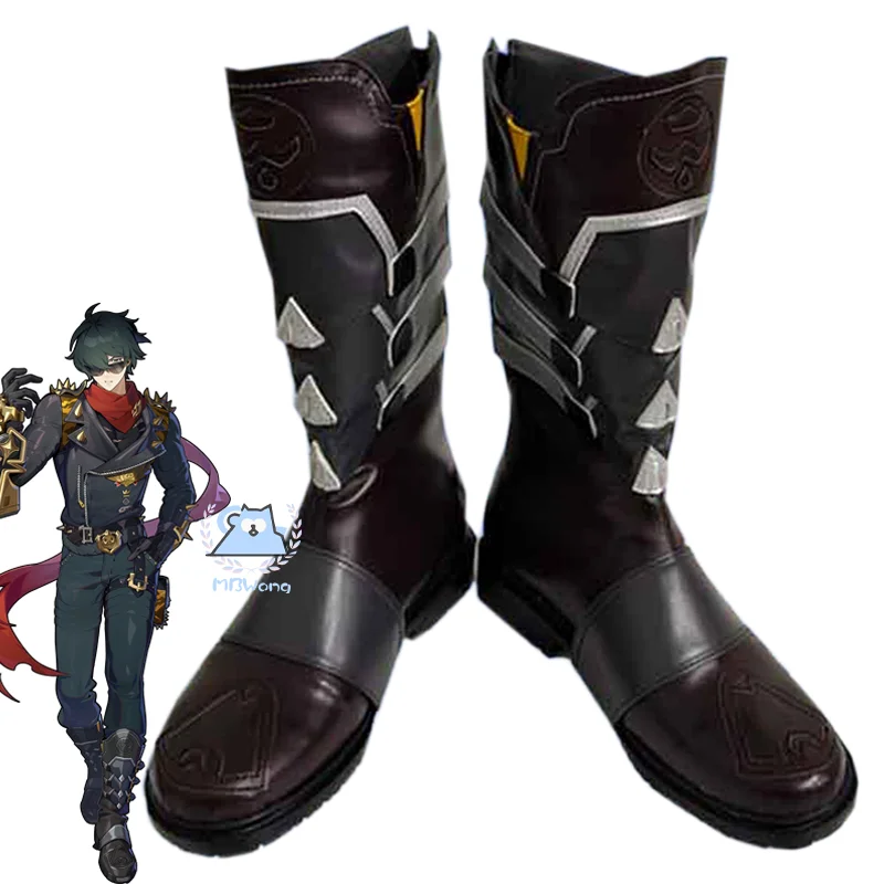 

Game Zenless Zone Zero Lighter Cosplay Shoes Boots Sons of Calydon Lighter Shoes For Hallowmas Role Play Adult Women Men