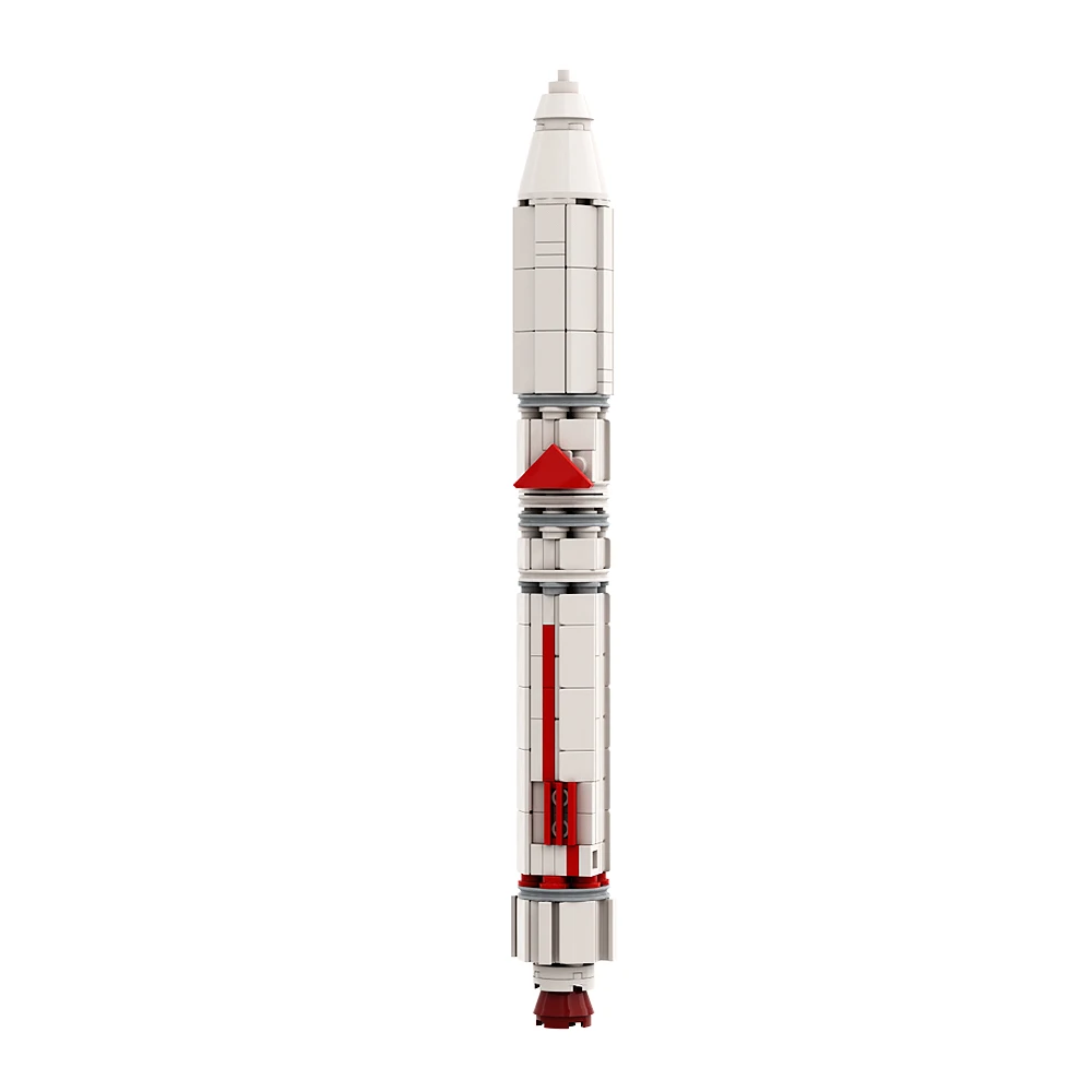 

Gobricks MOC 1:110 Japan Epsilons Carrier Rocket Building Block Satellite Exploration Space Launch DIY Bricks Children Toys Gift