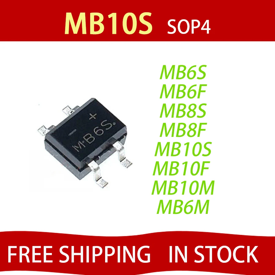 100PCS MB6S MB8S MB…
