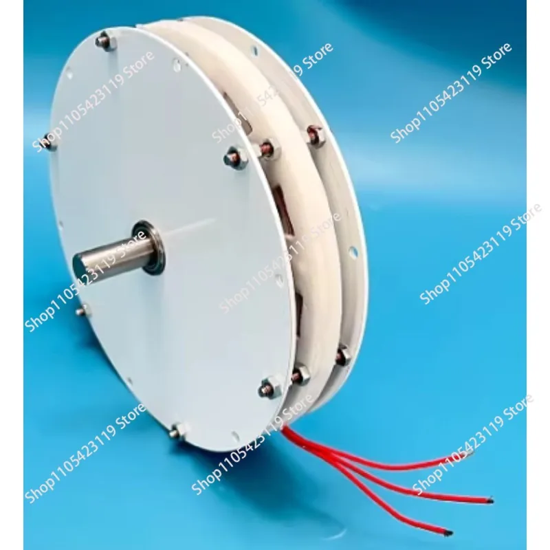 300 Watt Small -Speed Low-Resistance Disc-Type Iron-Core Permanent Magnet Generator High-Efficiency Wind And Hydraulic Power