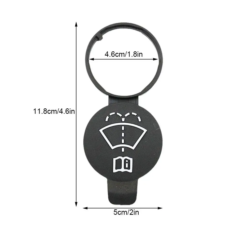 Car Windshield Wiper Washer Fluid Reservoir Tank Bottle Cap Cover Compatible with Chevrolet Aveo Cruze Malibu Sonic Trax Volt Eq view 6