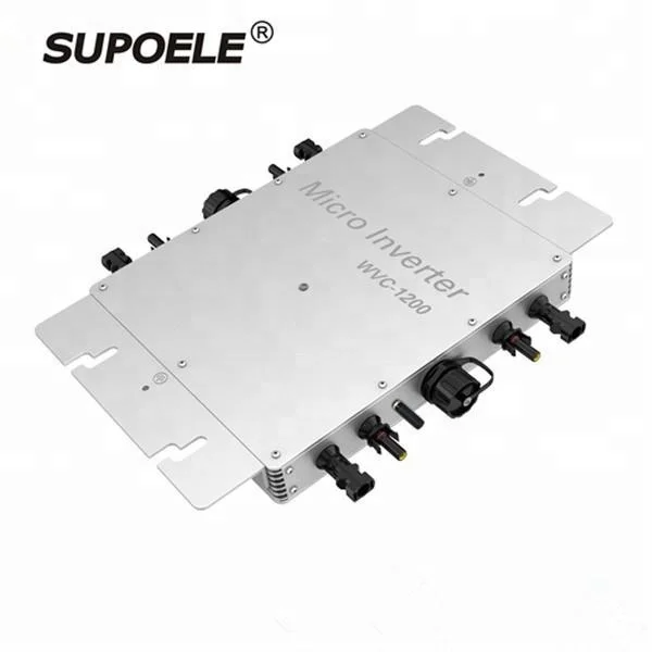 1200W IP65 Waterproof Grid Tie Micro Inverter Pure Sine Wave WiFi Mobile APP Monitoring 5 Years Warranty Home PV Device