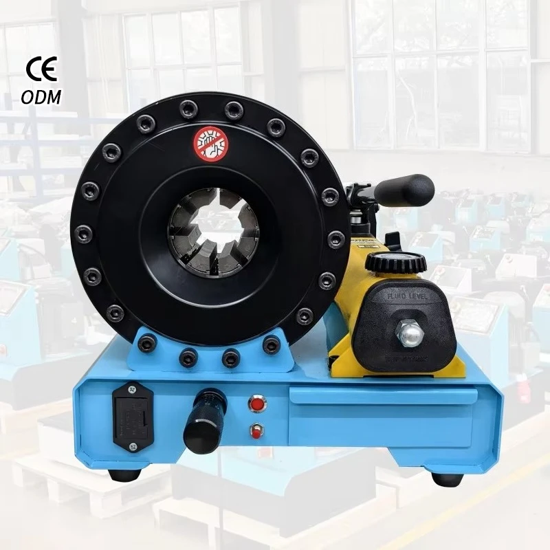 Portable 10-45mm Manual Hand Hydraulic Rubber Hose Crimping Machine Portable Hose Service Equipment Hose Pressing Tools