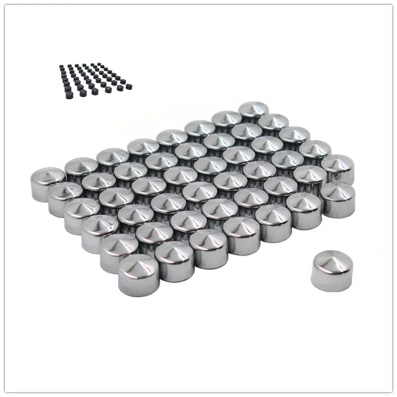 

Motorcycle Parts 48 Piece Chrome Caps Cover Kit for 1984-2003 Harley Sportster Engine & Misc Bolt Set