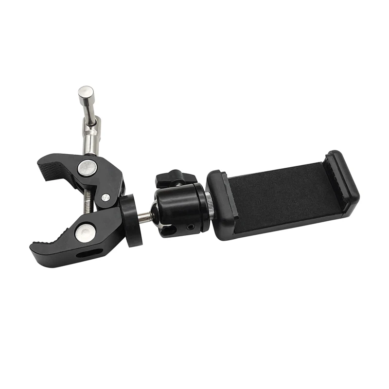 Pole Clamp For Phone holder bracket Cradle GPS FOR Data Collector TOTAL STATION