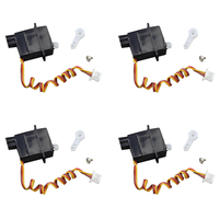 A13Q-4X 1.9G Plastic Servo For Wltoys V966 V911S V977 V930 V931 XK K110 K124 A600 A430 A800 RC Helicopter Parts Accessories