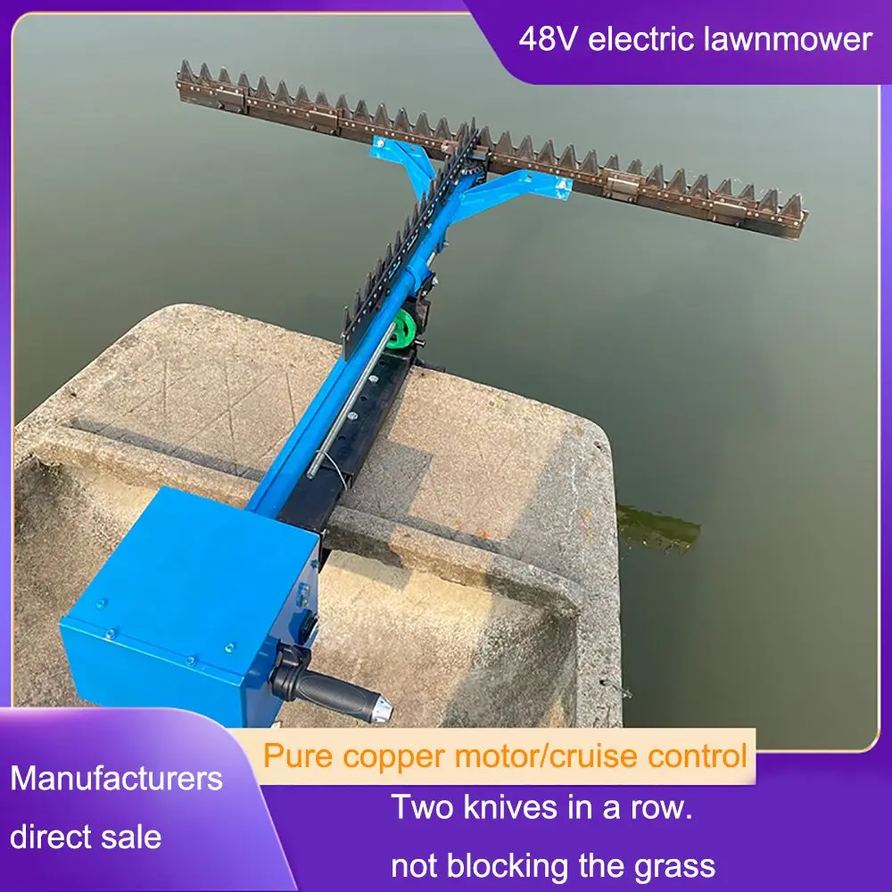 River Channel Park Lake Reed Marsh Cleaning Lotus Leaf Aquatic Plant Electric Under Water Harvesting Mower Grass Cutting
