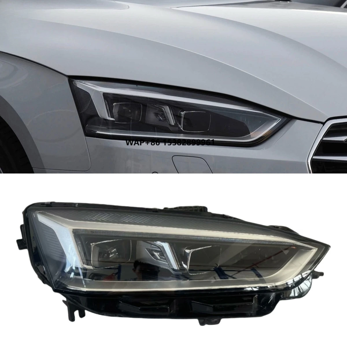 

Оригинальные светодиодные фары в сборе для A5 2017-2020, A5 S5 RS5, левая и правая, с функцией дневных ходовых огней