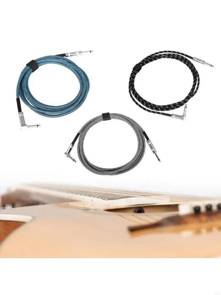 Guitar Stereo Amp Cable Straight to 6.5mm Jacks Guitar Cable Plugs