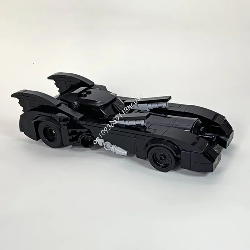 406pcs MOC Tim Burton S Batmobile Super Model Building Toys Blocks Assemble DIY Idea Education Festival Gift Brick Birthday view 4