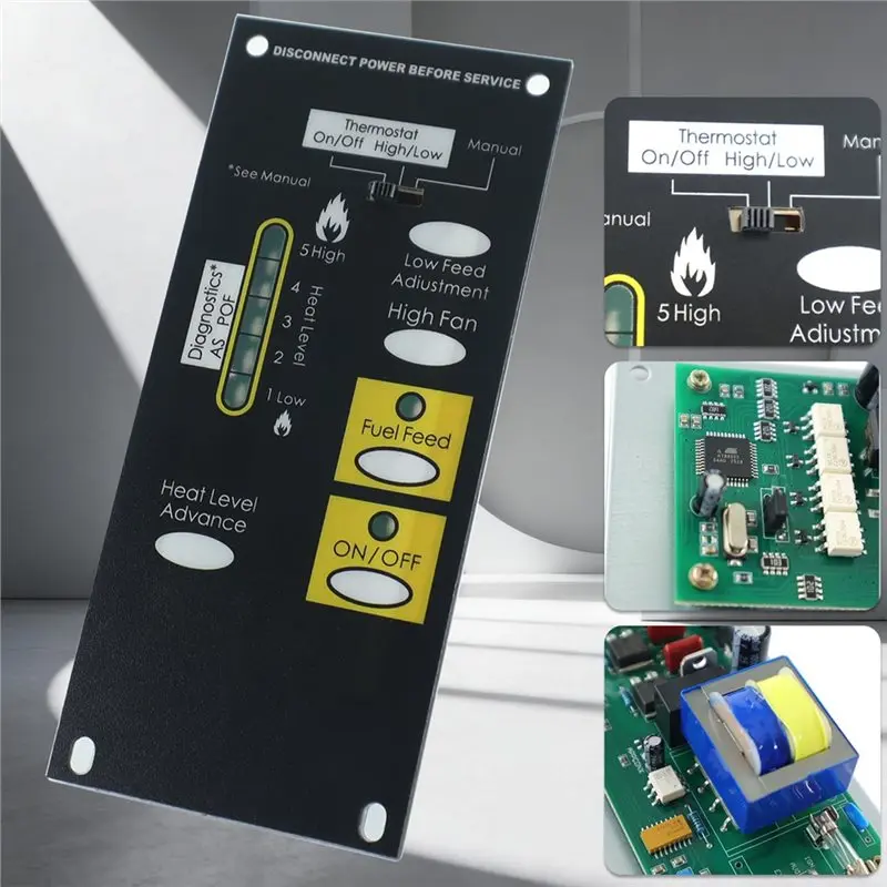 Pellet Stove Circuit Control Board For Breckwell Big E